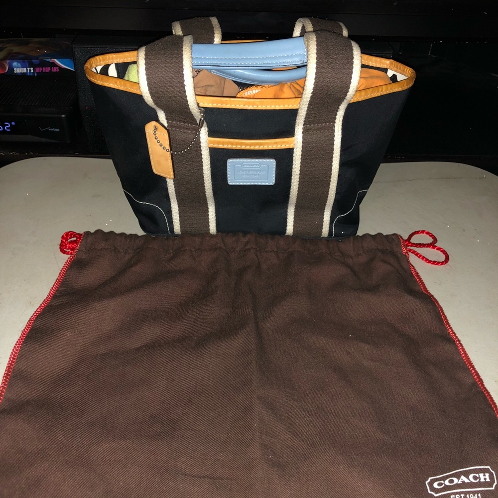 Authentic coach tote